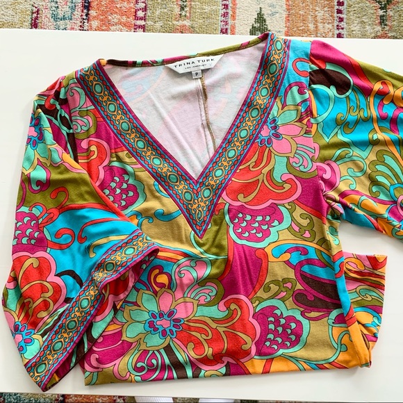 Trina Turk Colorful shirt - Picture 2 of 13